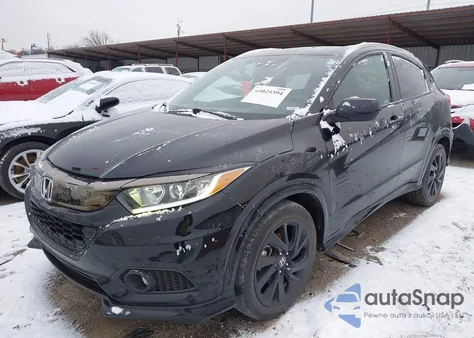 2021 Honda Hr-V Awd Sport z USA, uszkodzony, nr VIN 3CZRU6H17MM712353